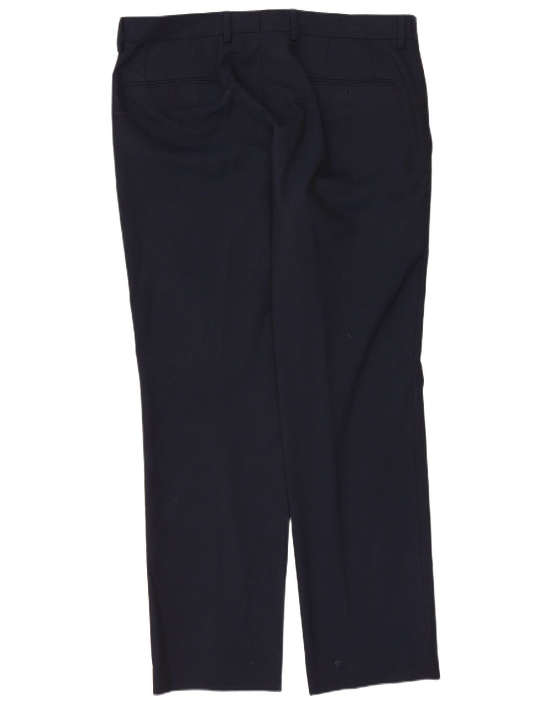 CHAPS Lige jakkesæt til mænd W34 L30 Marineblå polyester