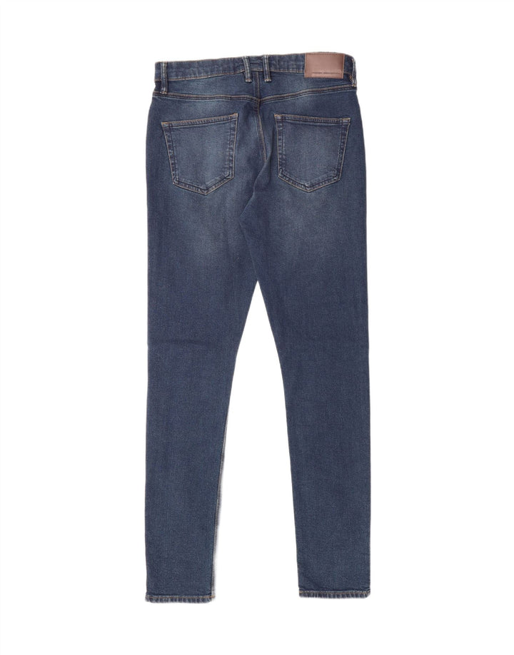 FRENCH CONNECTION Mens Skinny Jeans W32 L34 Blue Cotton Vintage French Connection and Second-Hand French Connection from Messina Hembry 