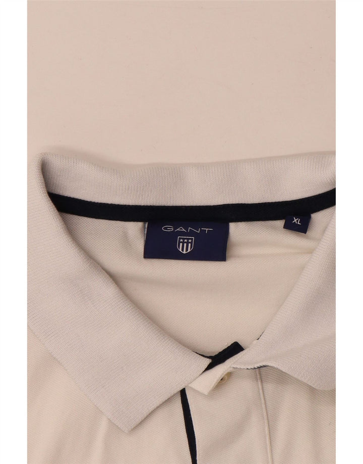 Gant Polo Shirt XL Hvid til mænd