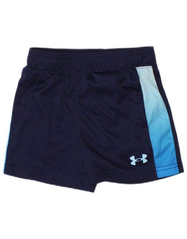 Under Armour Baby Boys Sportsshorts 12-18 måneder Navy Blue Colourblock