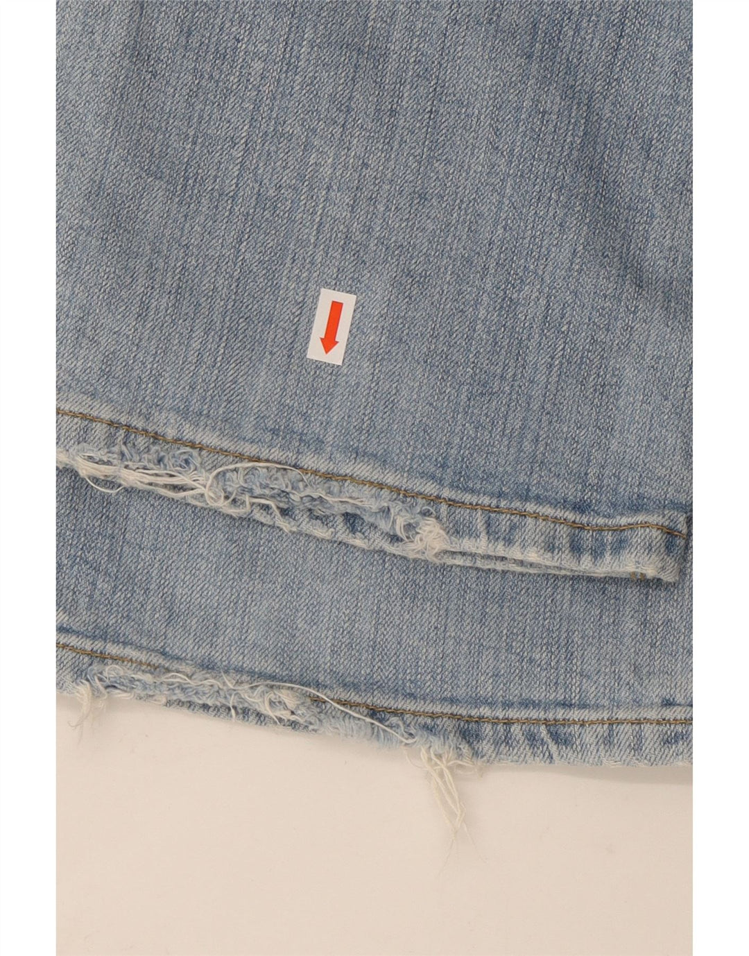 LEE Dame Jinx Distressed Bootcut Jeans W31 L35 Blå Bomuld