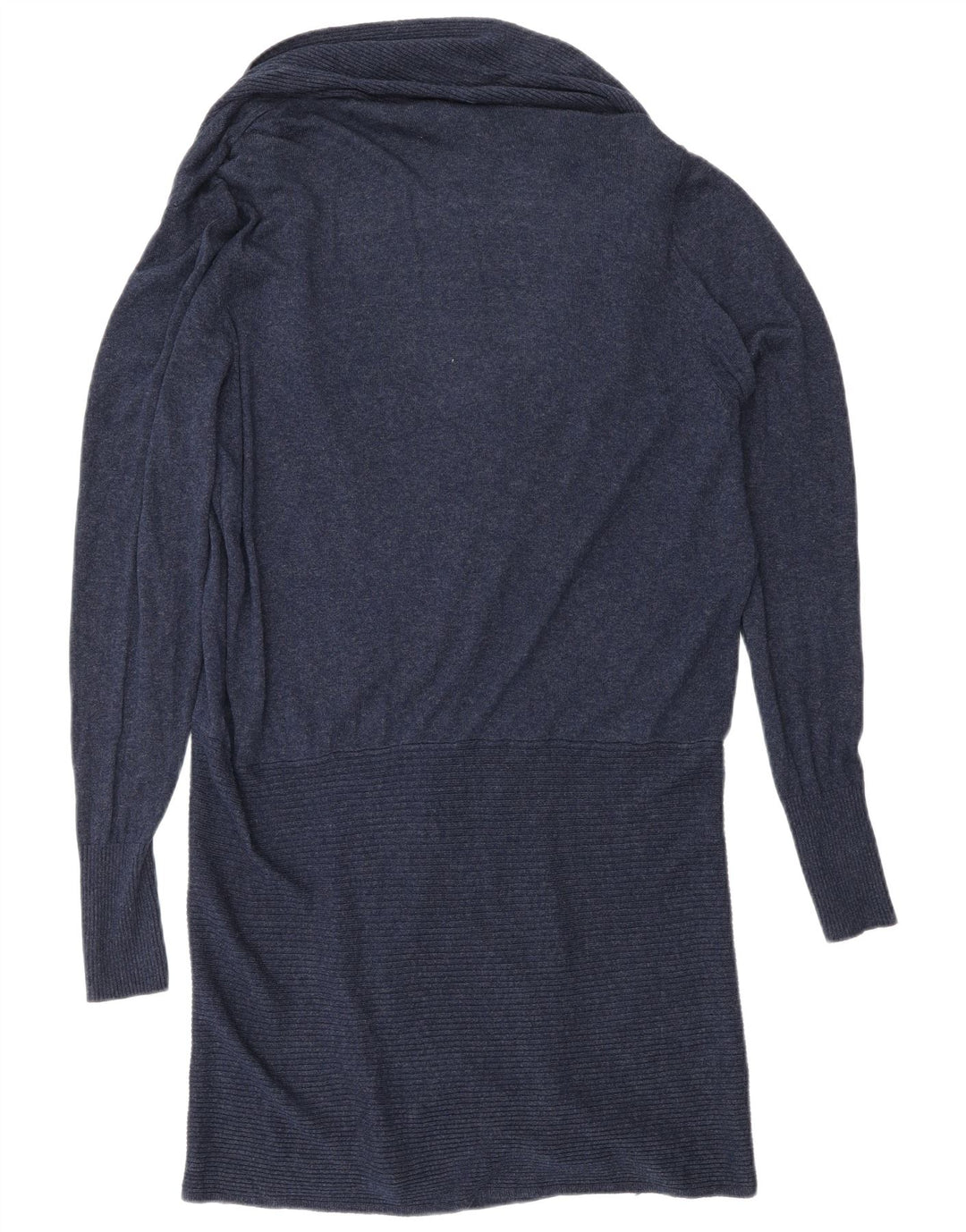 Marks & Spencer Dame Shawl Neck Jumper Sweater UK 16 Large Navy Blue
