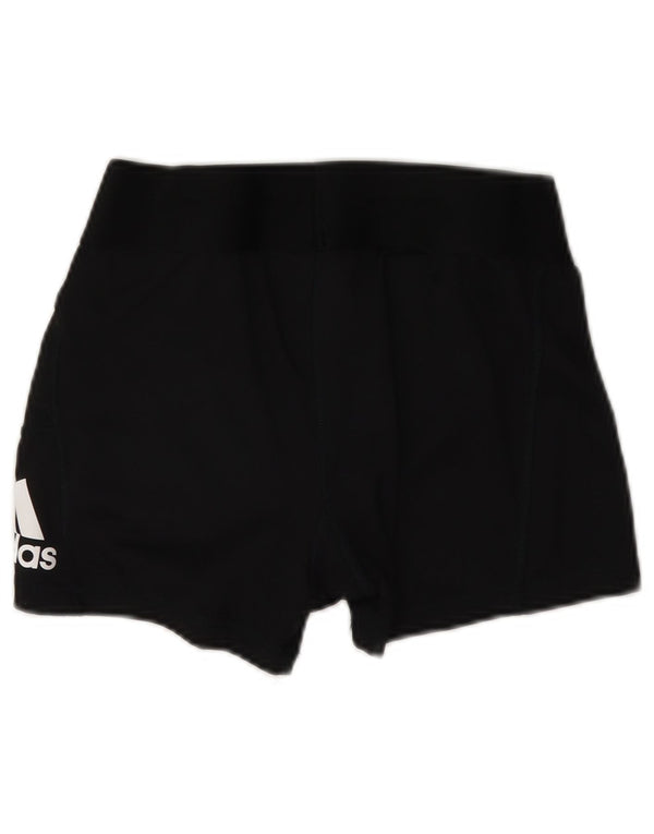 Adidas Graphic Sports Shorts til kvinder UK 12 Medium Black Polyester