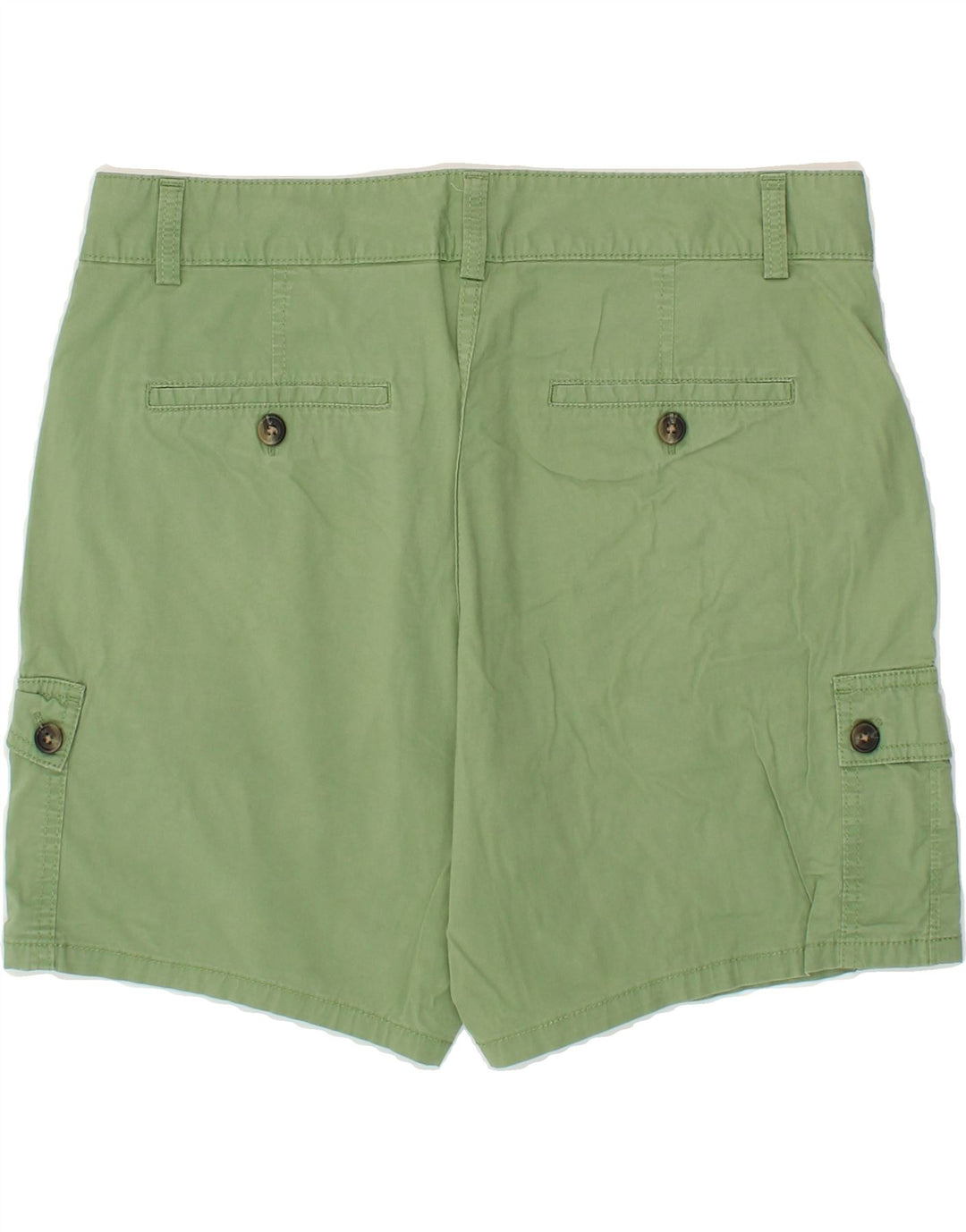 DOCKERS Womens Cargo Shorts US 8 Medium W32 Green Cotton Vintage Dockers and Second-Hand Dockers from Messina Hembry 