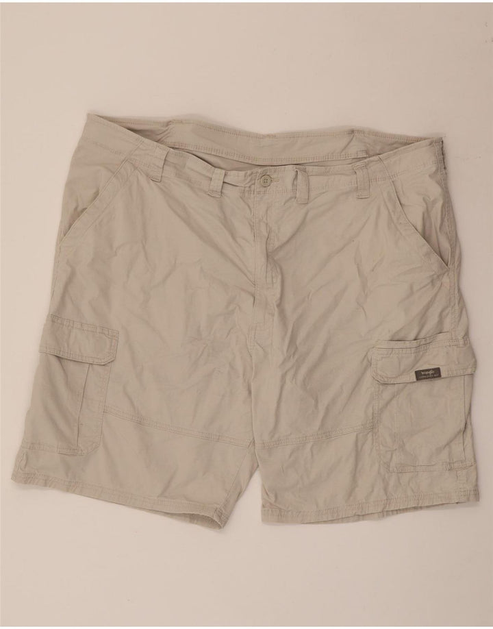 WRANGLER Herre Cargo Shorts W44 2XL Beige Bomuld