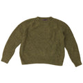 Marks & Spencer Dame sweater med rund hals DK 14 Medium Grøn Flecked
