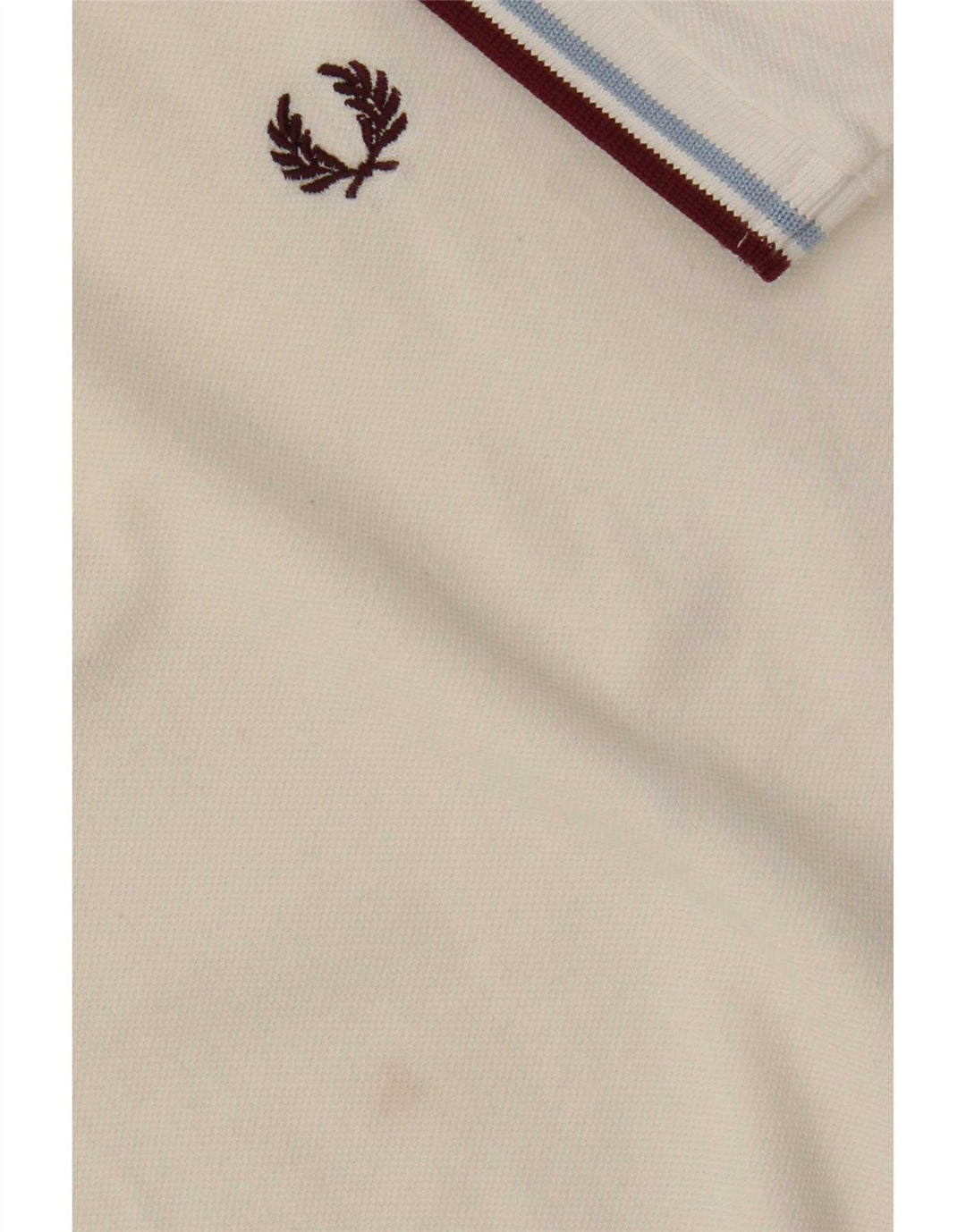 Fred Perry Herre poloshirt Stor hvid bomuld