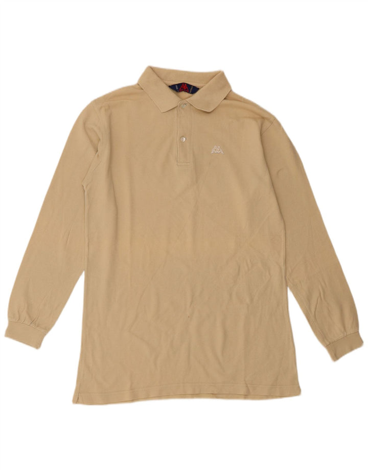 Kappa Langærmet Polo Shirt til mænd Medium Beige Bomuld