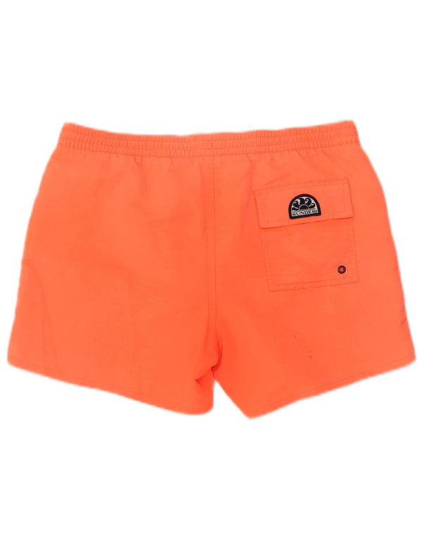 Sundek Herre grafiske svømmeshorts Medium Orange Polyester