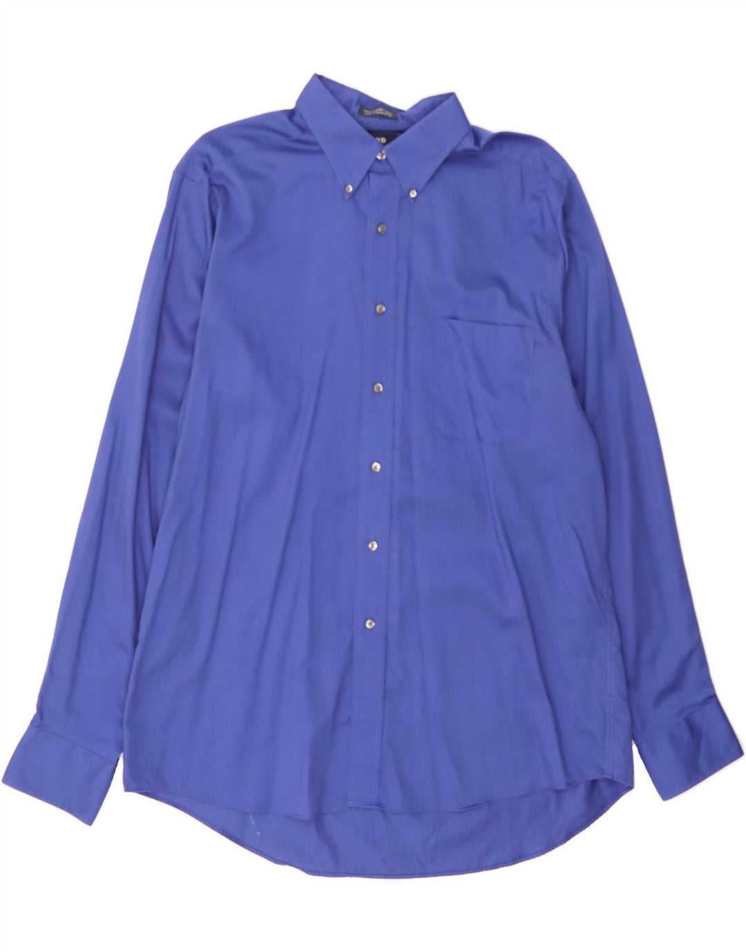 IZOD Mens Easy Care Shirt Size 16 1/2 Large Blue Cotton Vintage Izod and Second-Hand Izod from Messina Hembry 