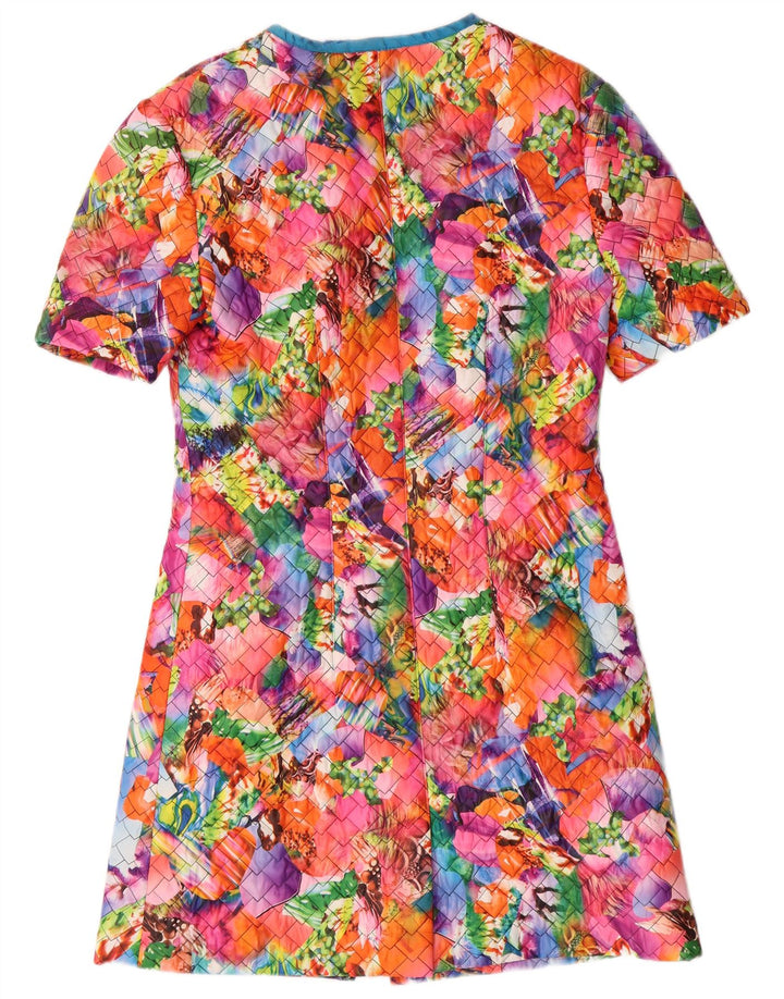 Vintage Damekjole UK 14 Medium Multicolored Floral