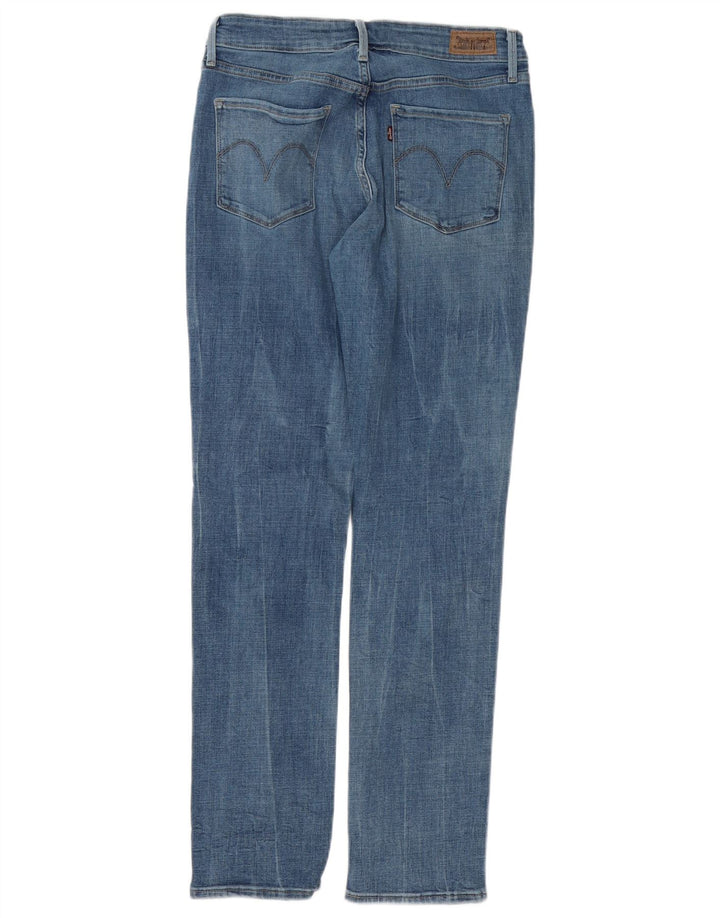 Levi's Dame Distressed Skinny Jeans US 8 Medium W29 L32 Blue Cotton
