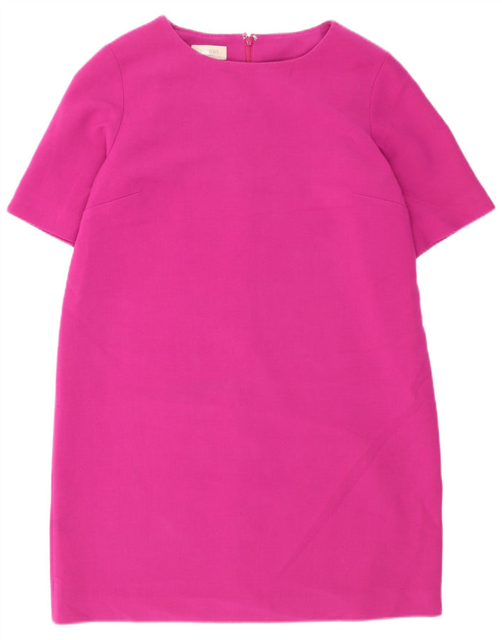 Hobbs Womens Shift Dress UK 14 Large Pink Polyester