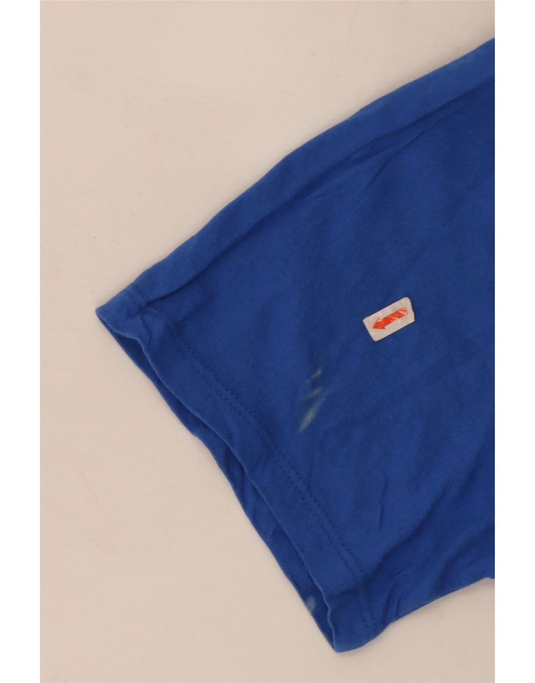 Nike T-shirt med atletisk snit til mænd, stor blå bomuld
