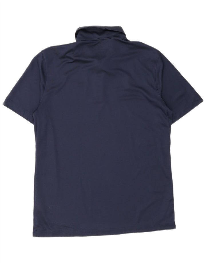 Nike Dri Fit poloshirt til mænd, medium marineblå polyester