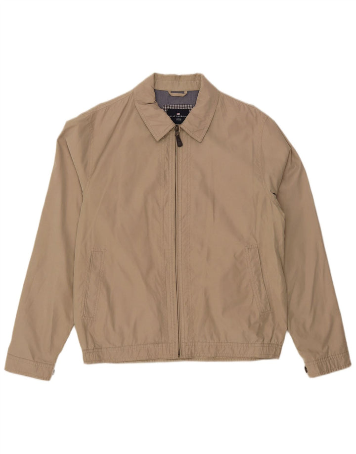 Marks & Spencer Herre Blue Harbor Bomber Jacket UK 38 Medium Beige