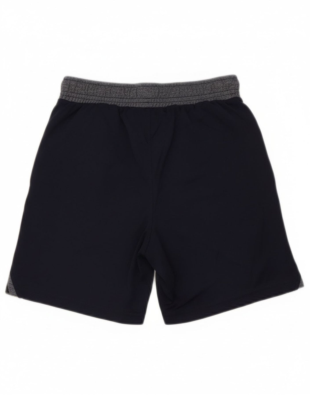 Under Armour Boys Sports Shorts 7-8 år Small Navy Blue Colourblock