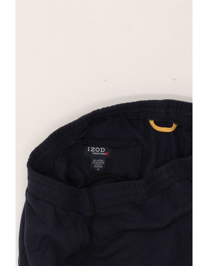 IZOD Mens Tracksuit Trousers Medium Navy Blue Cotton Vintage Izod and Second-Hand Izod from Messina Hembry 