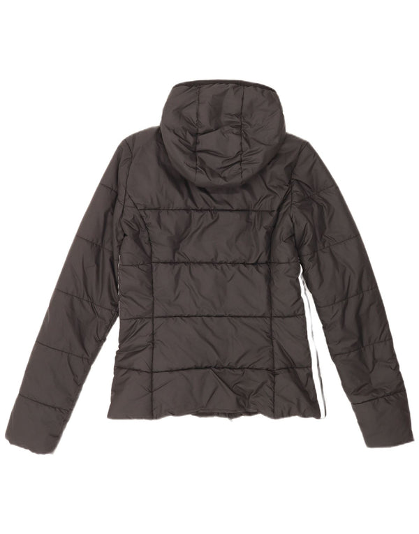 Adidas hættejakke til kvinder UK 8 Lille sort polyester