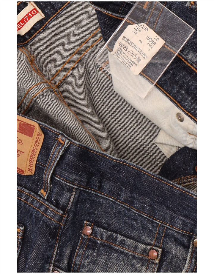 Carrera Herre 710 Straight Jeans W40 L32 Marineblå Bomuld