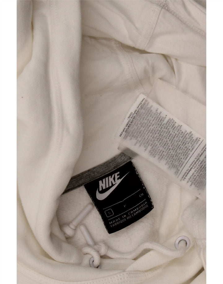 Nike hættetrøje til mænd, lille hvid bomuld