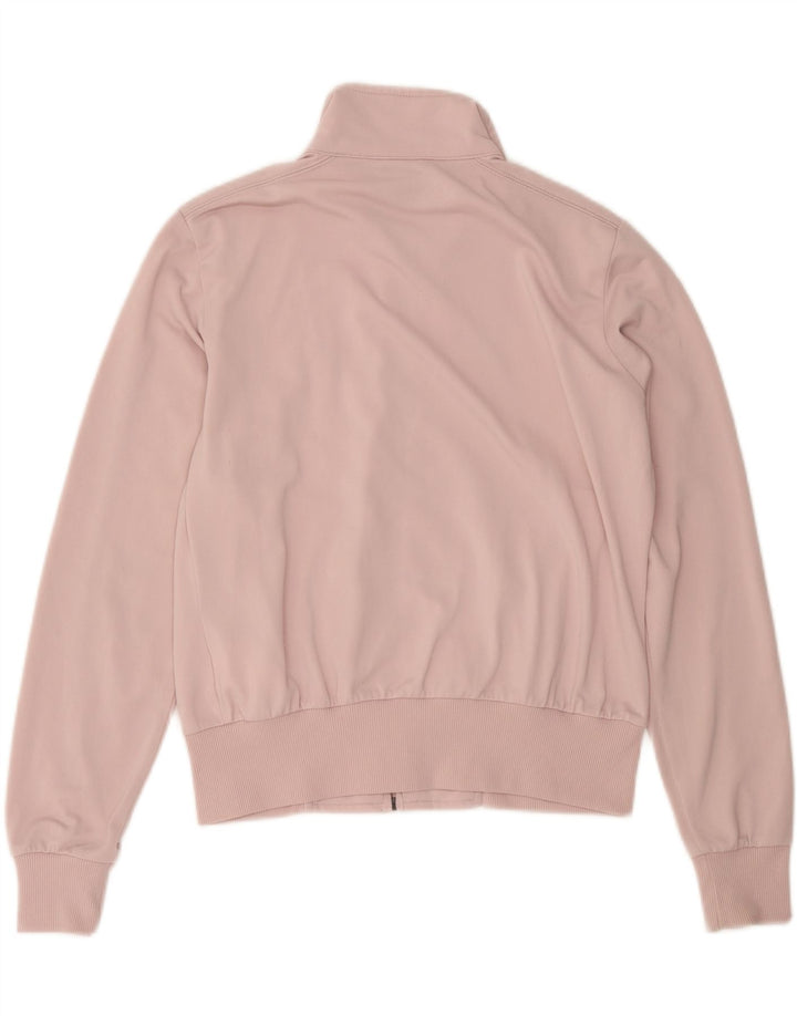 NIKE træningsdragt topjakke til kvinder UK 10/12 Medium Pink Polyester