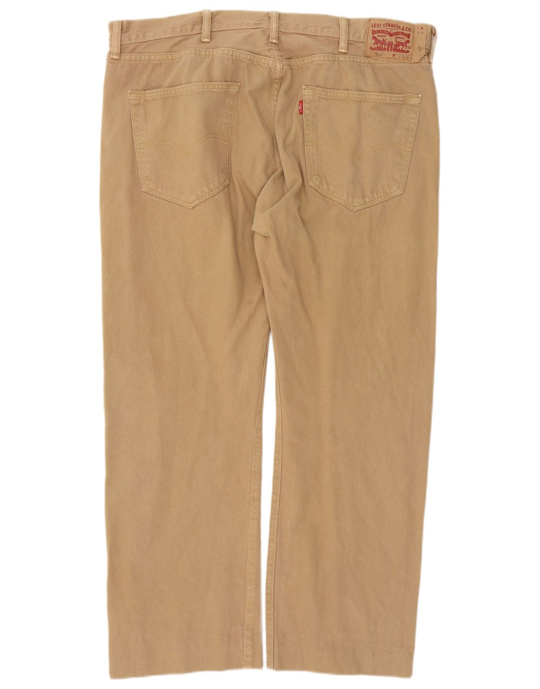 Levi's Herre 501 lige jeans W40 L29 brun bomuld