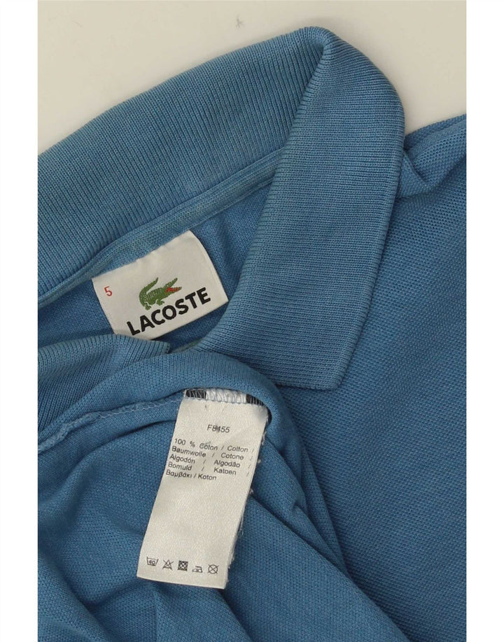 Lacoste Herre poloskjorte str. 5 Large Blå Bomuld