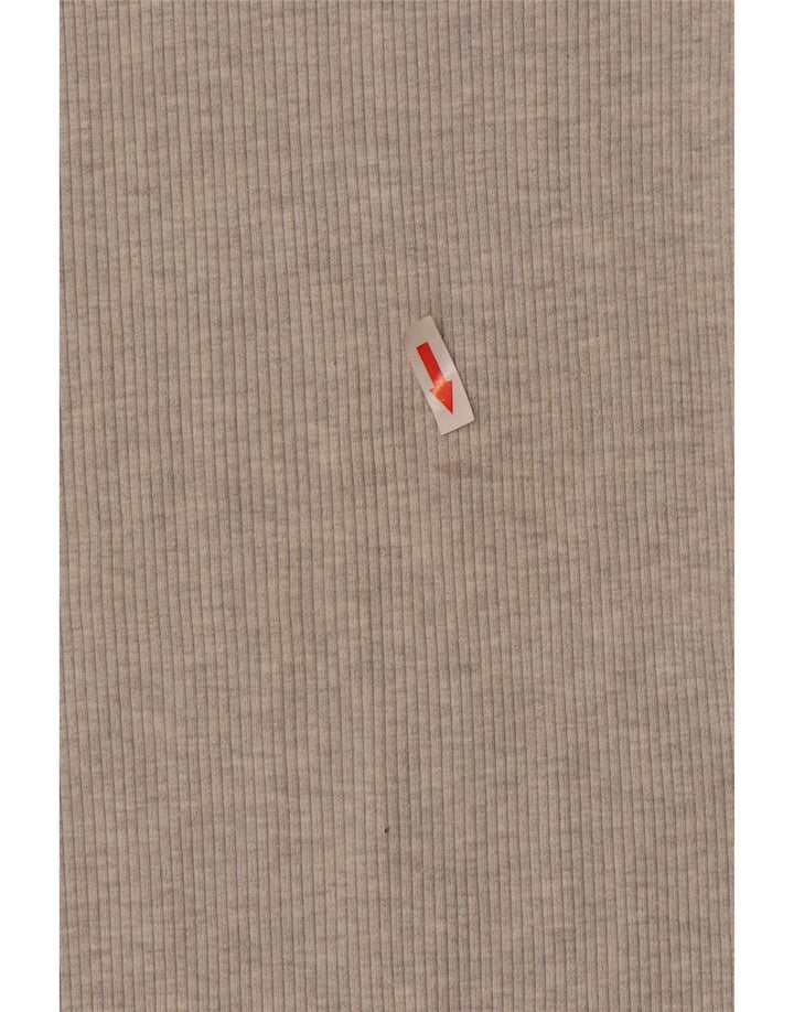 Zara Trafaluc lige nederdel til kvinder Small W26 Grå Colourblock Polyester