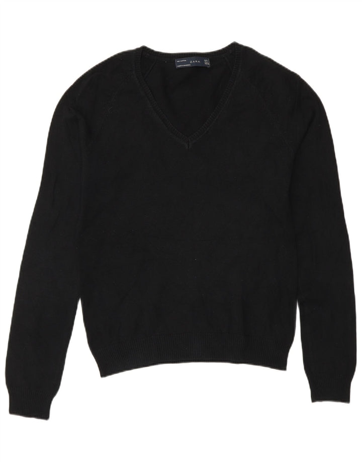 Zara Dame V-hals sweater UK 14 Large Sort