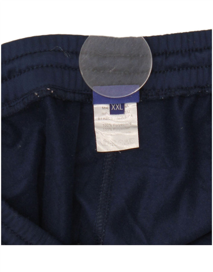 Asics Træningsdragt bukser til mænd 2XL marineblå polyester