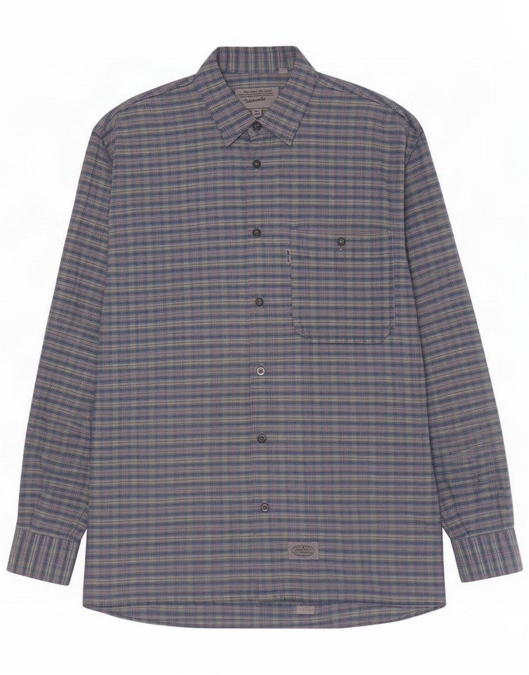 Levi's Herreskjorte Medium Blue Ternet Bomuld
