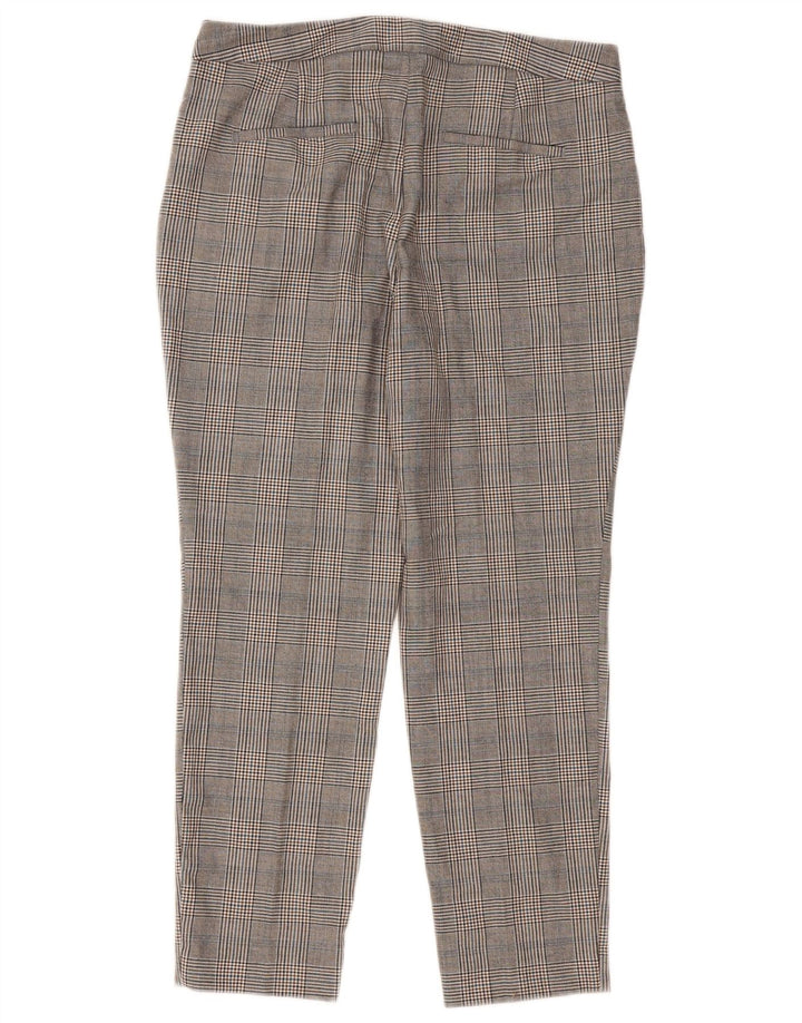 Zara Slim Chino Bukser til kvinder EU 40 Medium W30 L27 Grå Hundstød