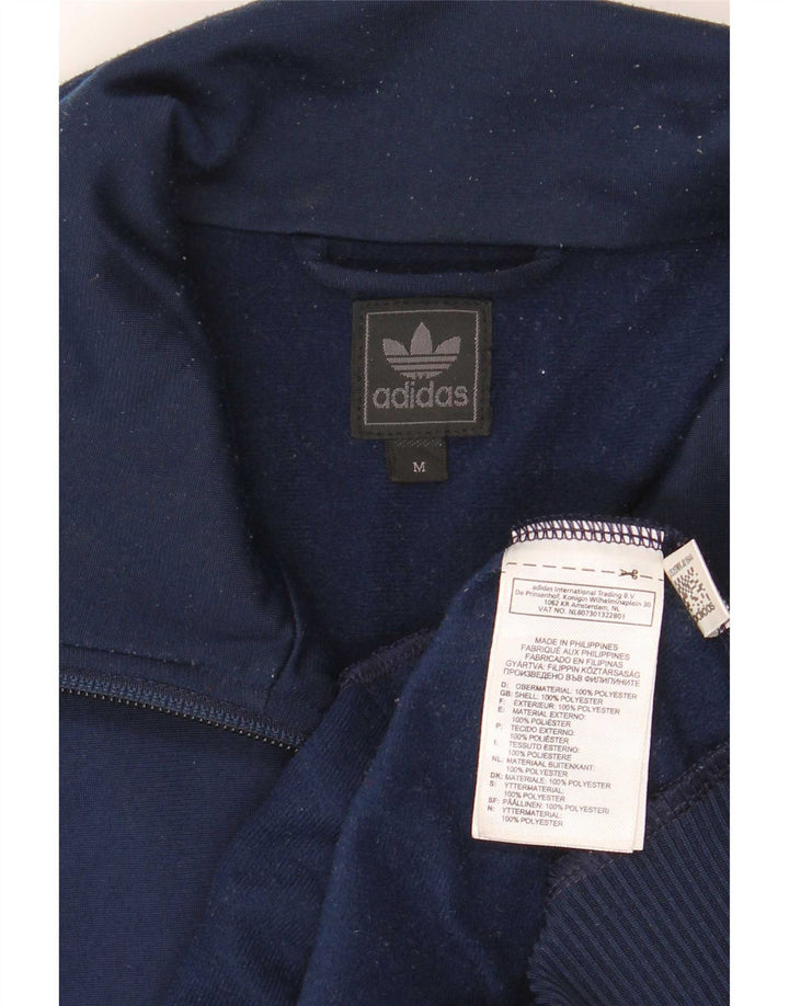 Adidas Træningsdragt til mænd Topjakke Medium Marineblå Polyester
