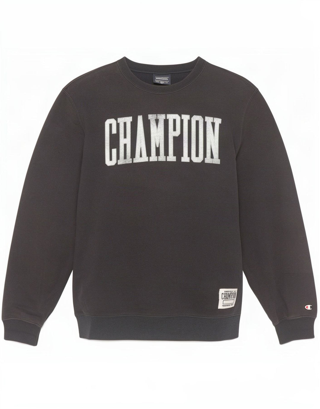 Champion Herre Grafisk Sweatshirt Jumper Stor Marineblå Bomuld