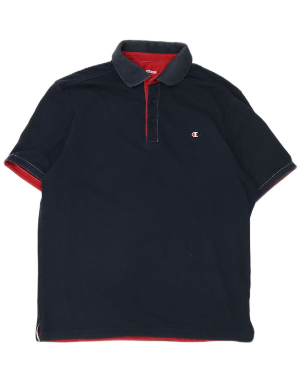 Champion Herre Easy Fit Polo Shirt XL Navy Blue
