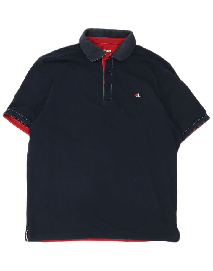 Champion Herre Easy Fit Polo Shirt XL Navy Blue
