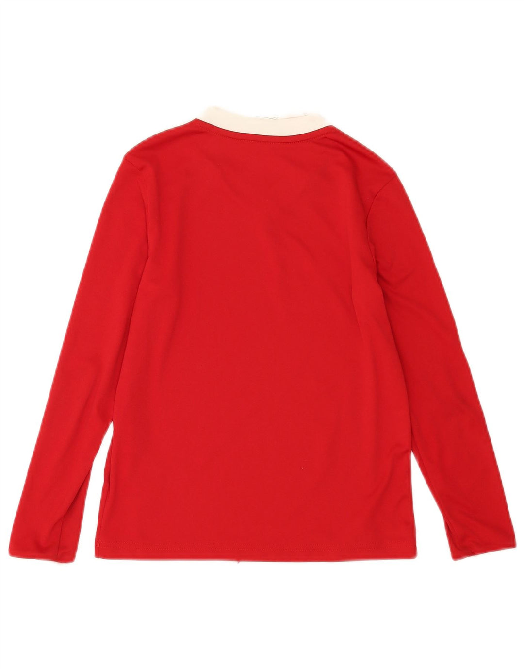 Adidas Boys Climalite Top Langærmet 9-10 År Medium Rød Polyester