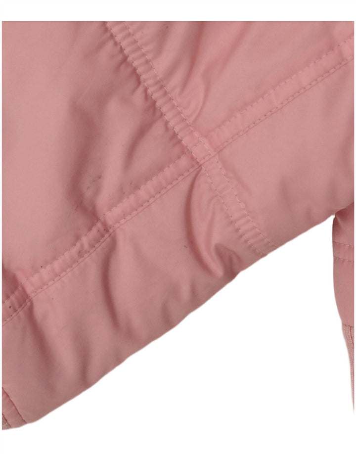 Buffalo Dame Hætte Polstret Jakke UK 14 Stor Pink Polyester
