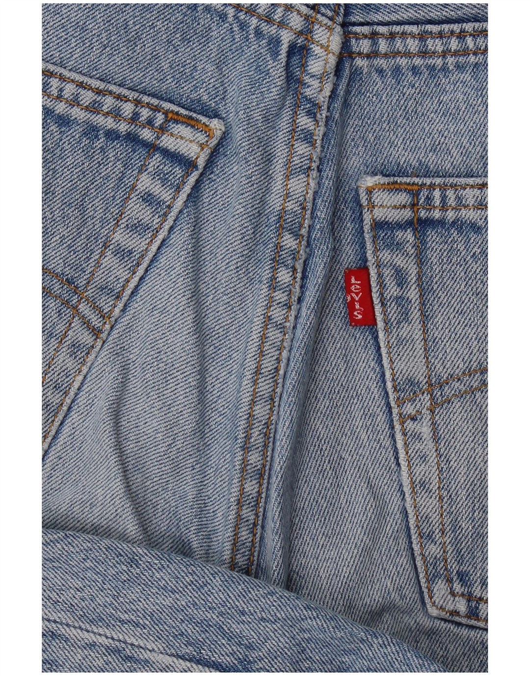 Levi's Herre 501 Straight Jeans W30 L31 Blå