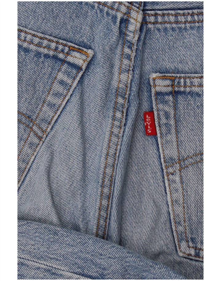 Levi's Herre 501 Straight Jeans W30 L31 Blå