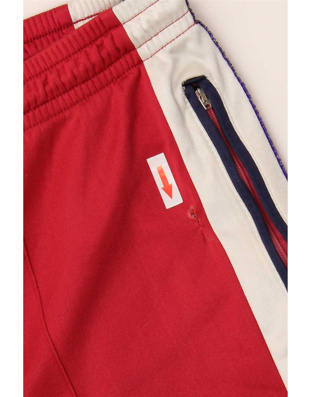 Asics Herre grafisk træningsdragt Bukser IT 52 Large Red Colourblock Polyamid