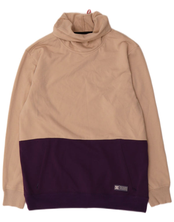 DC Sweatshirt til mænd Medium Beige Colourblock