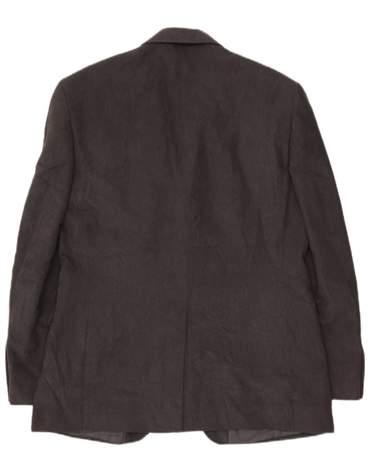 Marks & Spencer Herre 2-knap Regular Fit Blazer Jacket UK 40 Large Grå