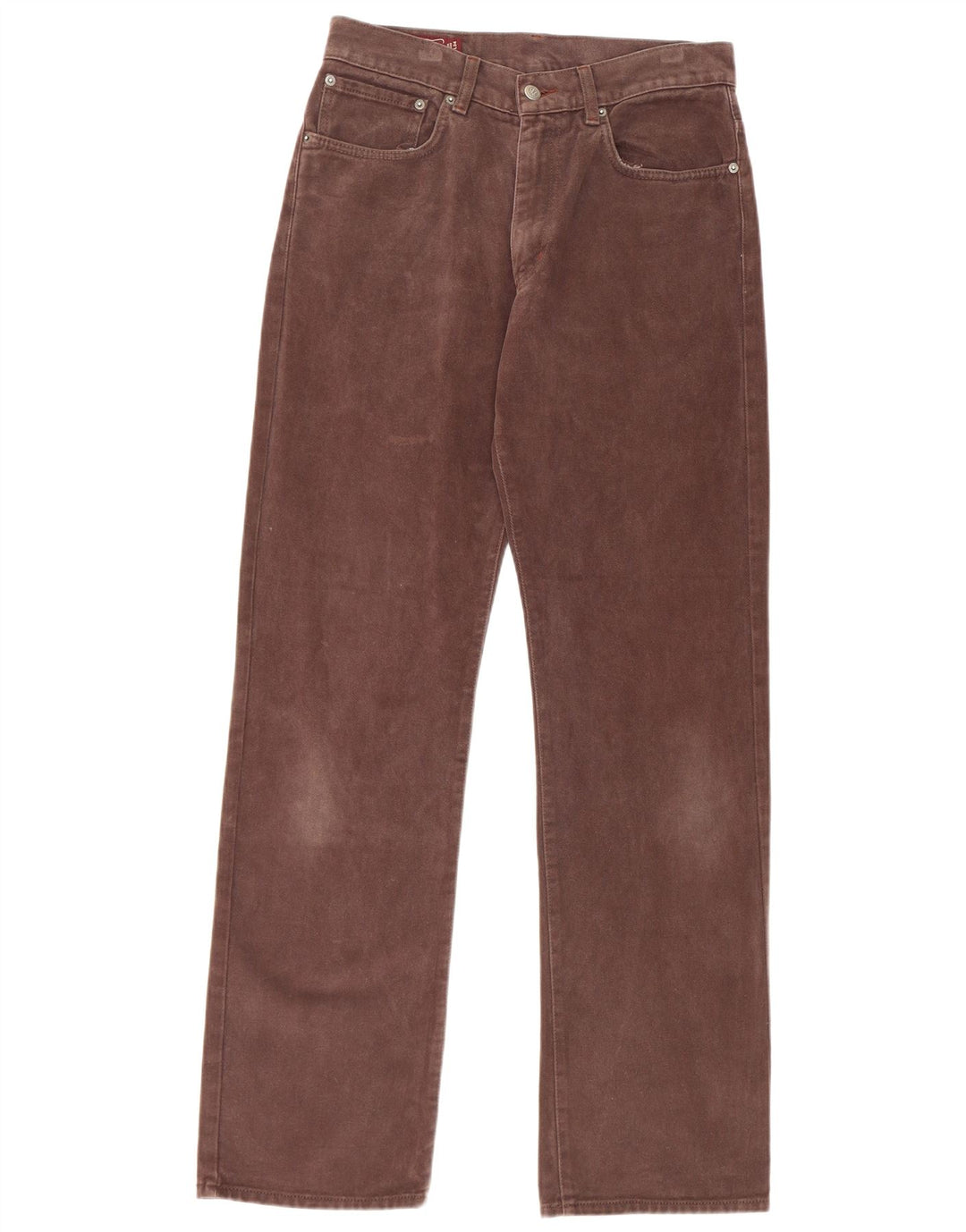 Marlboro Classics Straight Jeans til mænd W32 L34 Brun bomuld