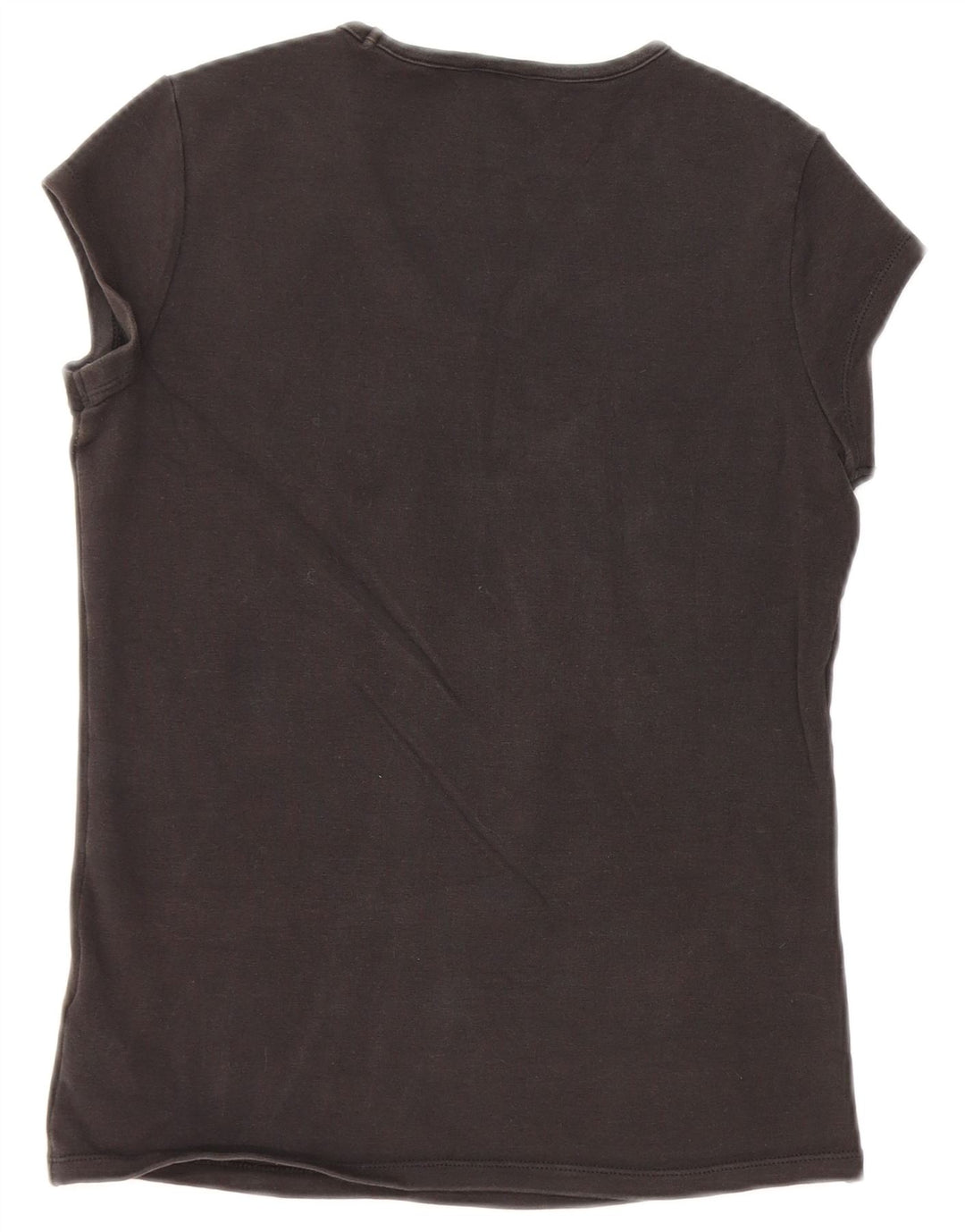 NIKE T-shirt top til kvinder DK 14/16 Stor sort bomuld