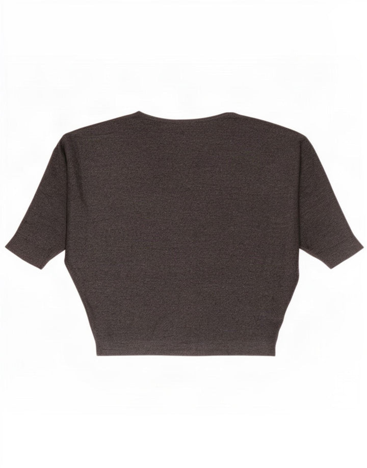 Phase Eight Damebluse Top UK 16 Stor Grå Viscose