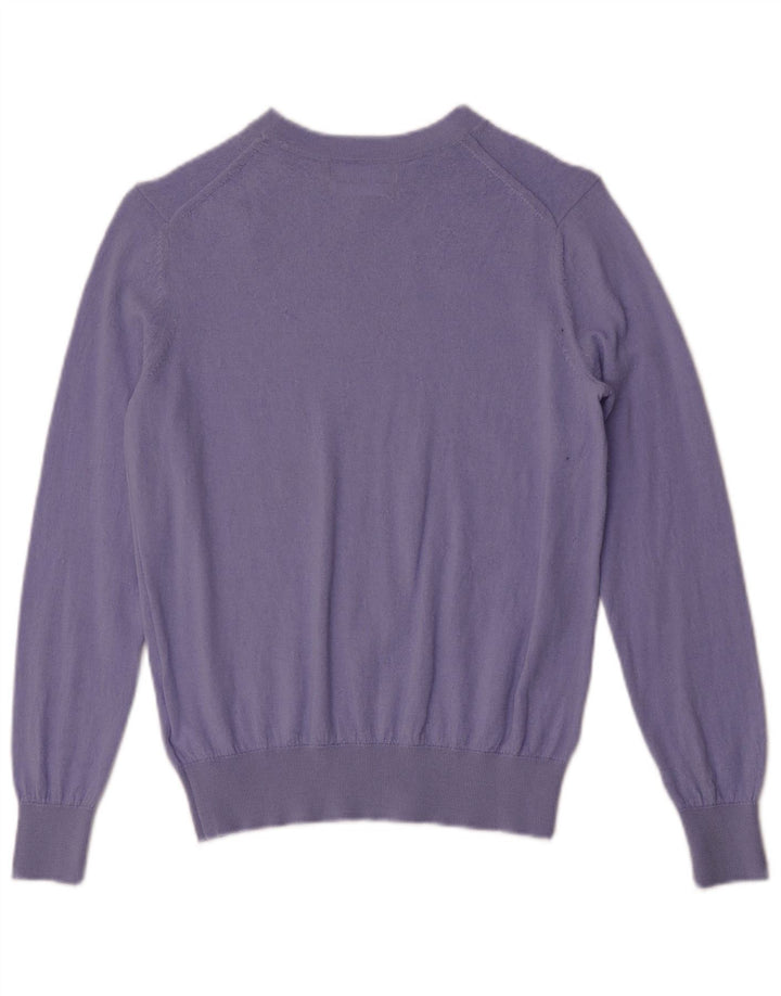 Marks & Spencer Dame sweater med rund hals DK 10 Lille lilla