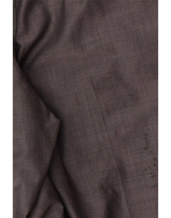 Marks & Spencer Herre Autograph Straight Suit Bukser W32 L31 Grå Uld