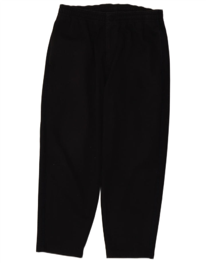 Adidas Herre tilspidsede Casual Bukser Medium W32 L26 Sort Polyester